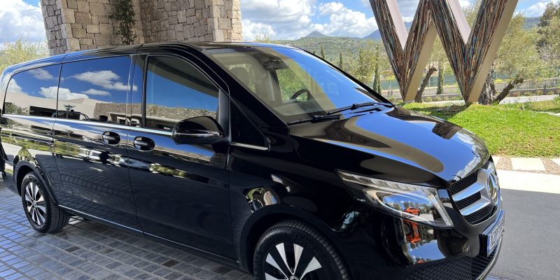 doufeis mini van hotel pick ups