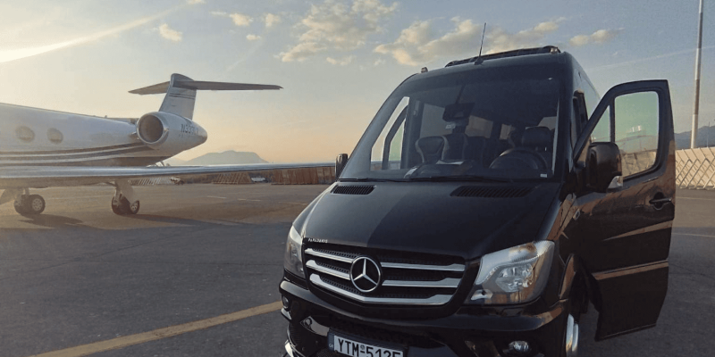 mini van airport